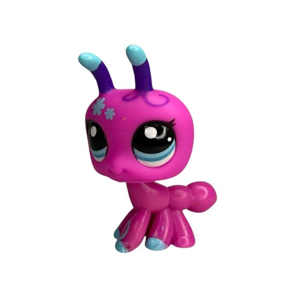 Littlest Pet Shop Calico Cat Purple Cat Ant Cocker Spaniel Treat Dispenser - Picture 5 of 7